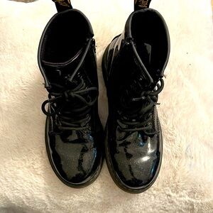 “Beautiful Sparkling Black Shiny Boots “